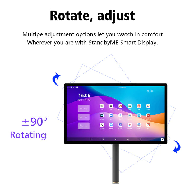 Portable Smart Touchscreen TV