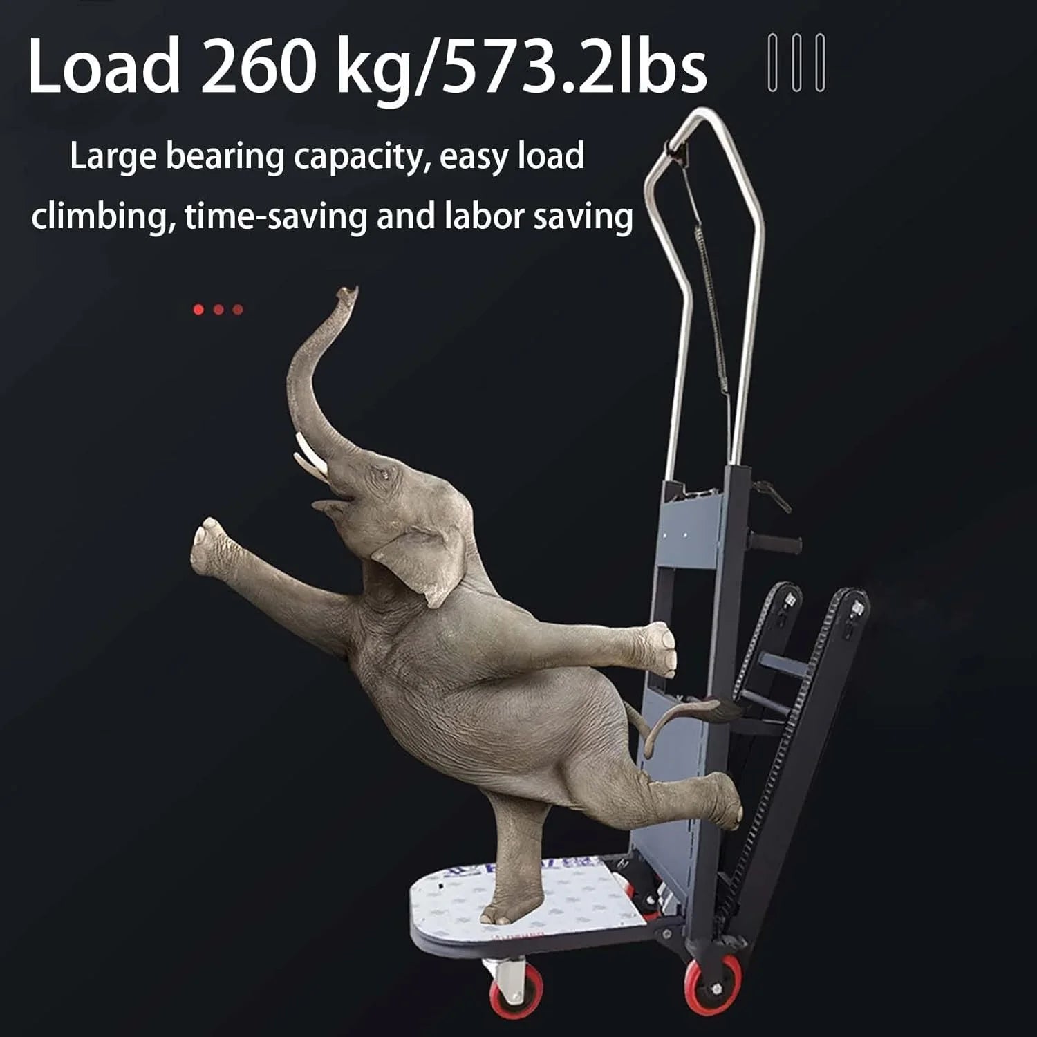 STAIR CLIMBING ELECTRIC TROLLEY