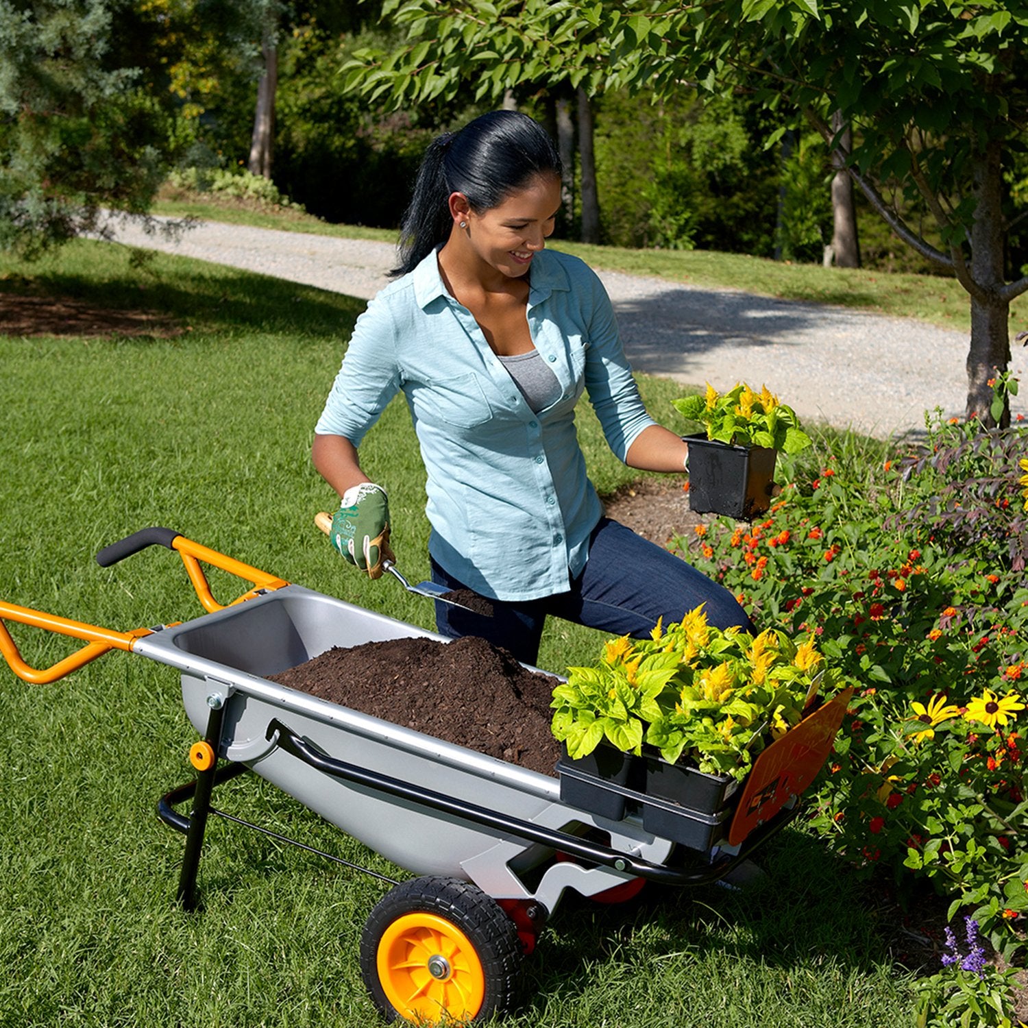 8-in-1 All-Purpose Wheel Barrow