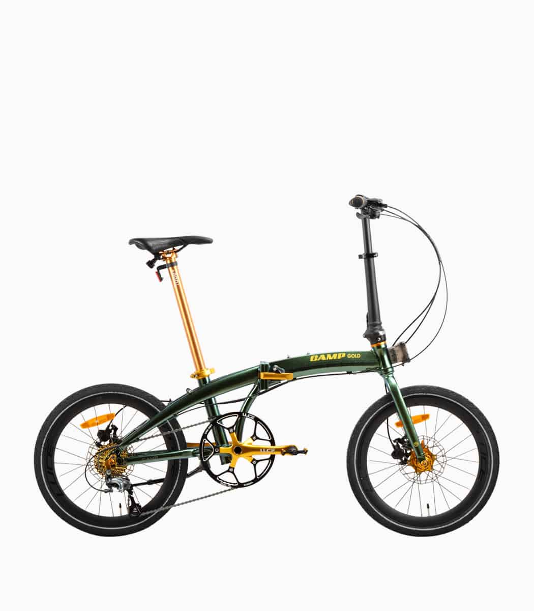 GOLD FOLDABLE BICYCLE