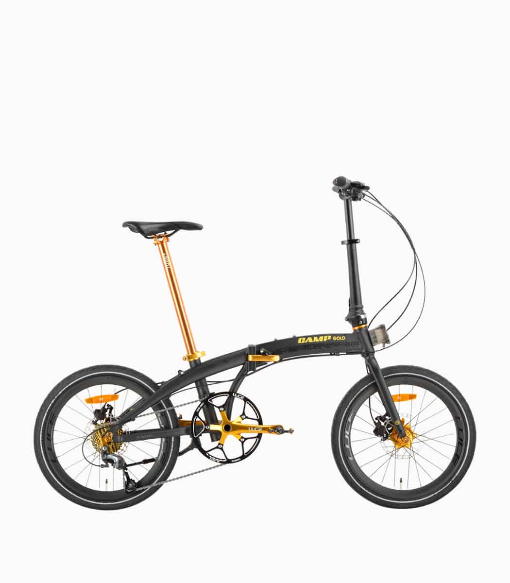 GOLD FOLDABLE BICYCLE