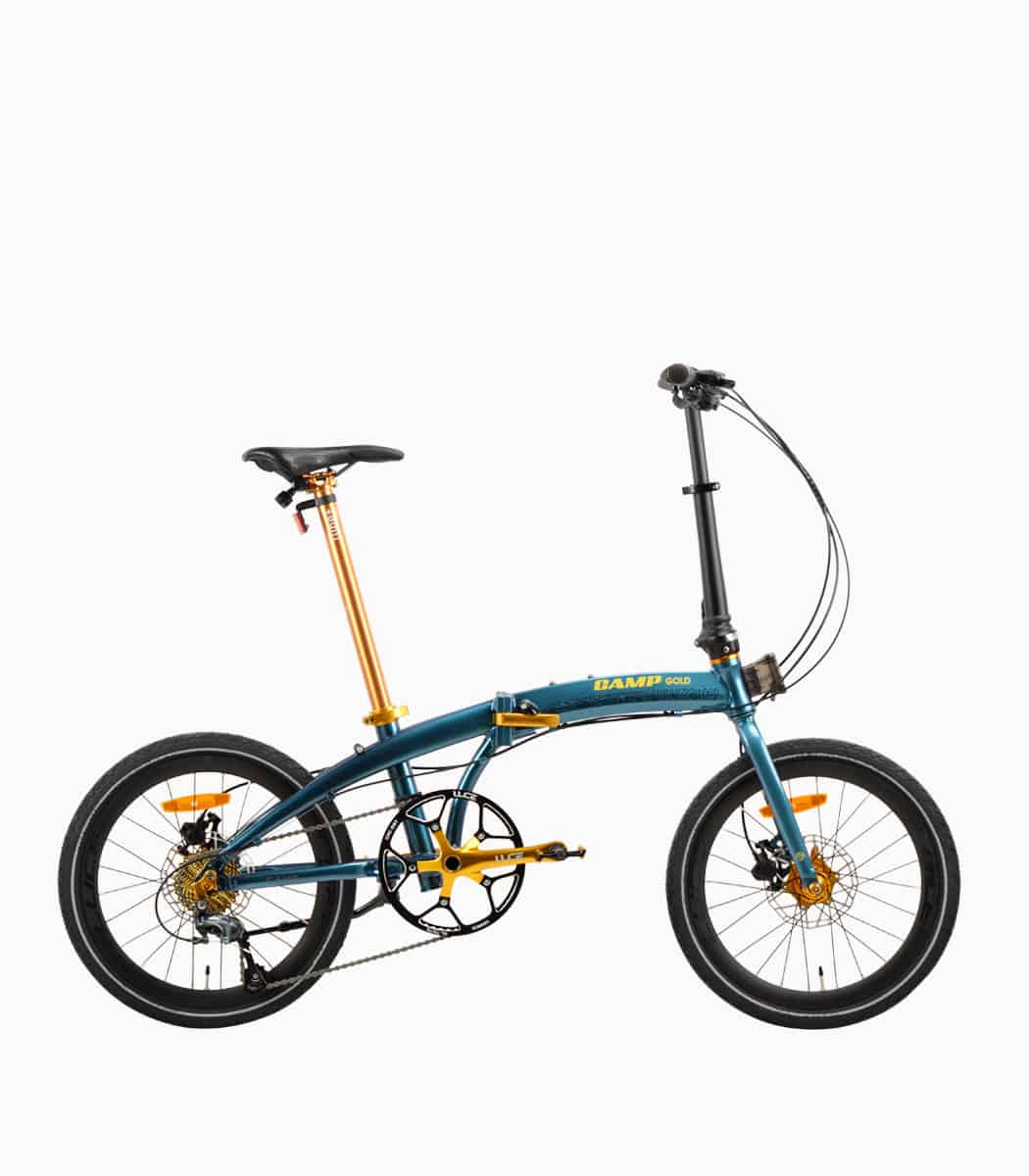 GOLD FOLDABLE BICYCLE