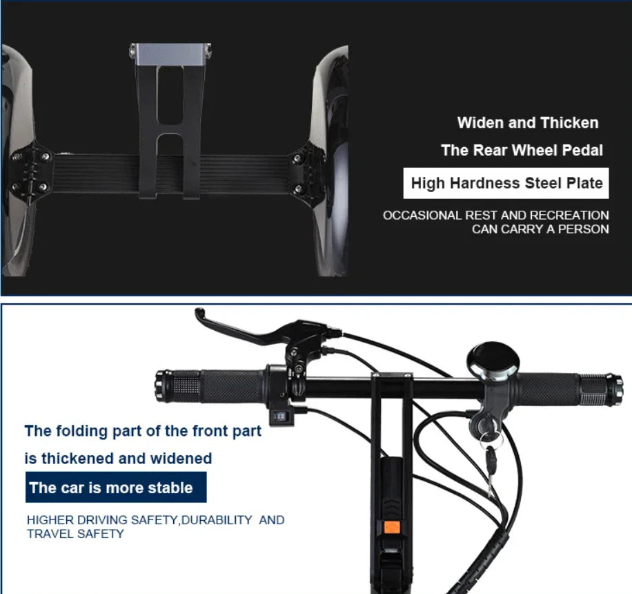 BMSLY FOLDING 3 WHEEL E-SCOOTER