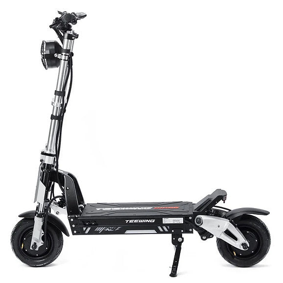 Silver Scooter